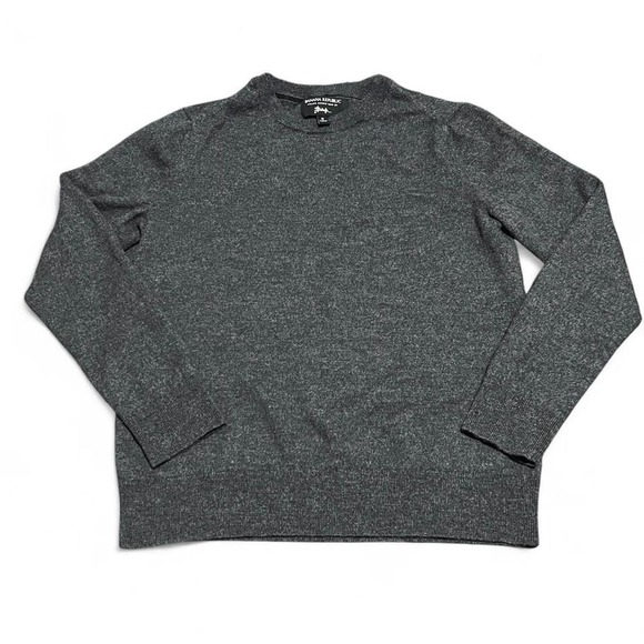 Banana Republic Sweaters - Banana Republic Italian Merino‎ 100% Wool Dark Grey Sweater